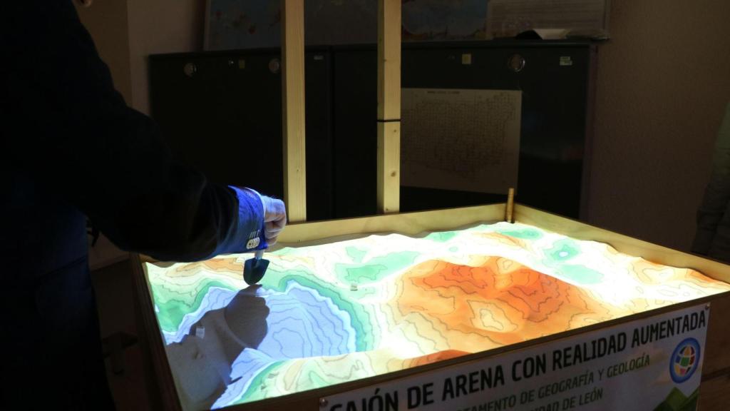 Imagen del cajón de arena