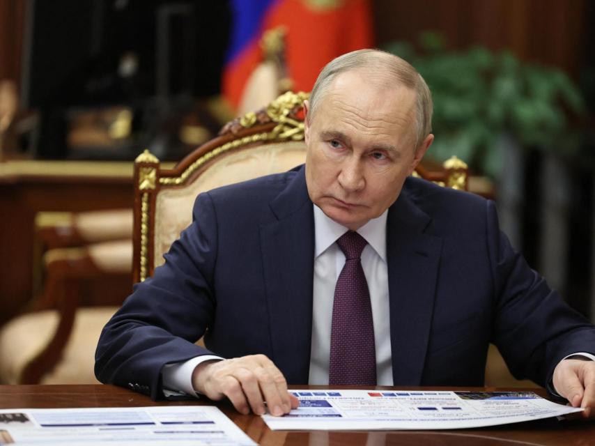 El presidente de Rusia, Vladímir Putin, en Moscú, Rusia, el 16 de junio de 2025.