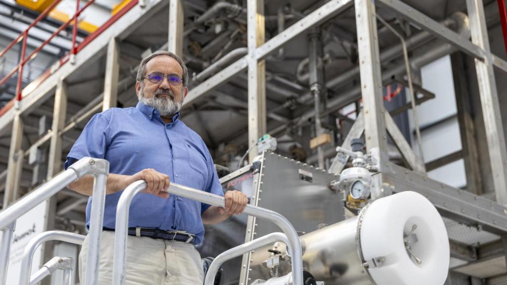 El doctor Ibarra durante la entrevista con EL ESPAÑOL.