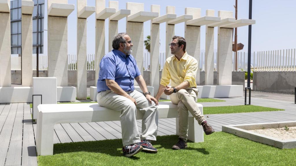 El doctor Ibarra durante la entrevista con EL ESPAÑOL.