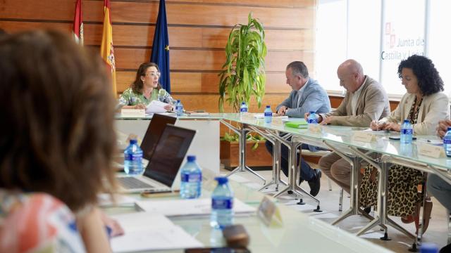 María González Corral durante el Consejo Agrario