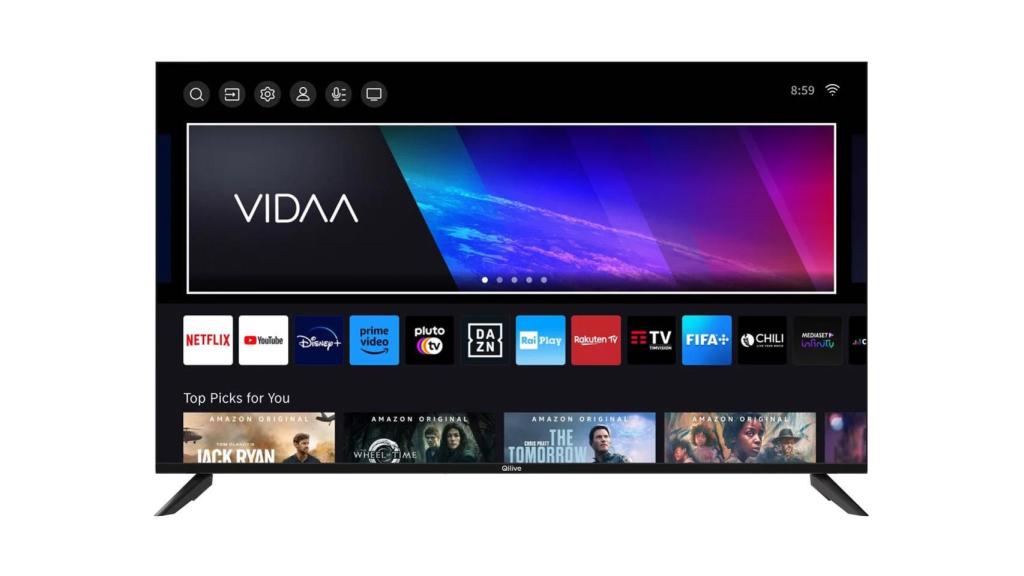 Televisor QILIVE de Alcampo.