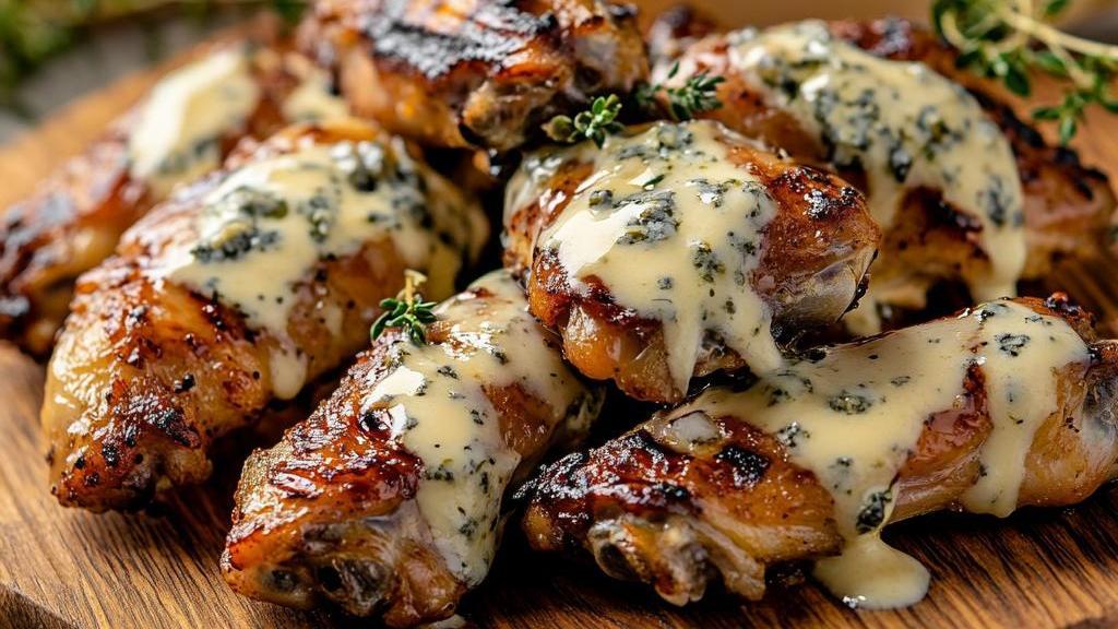 Alitas de Gorgonzola y Pera de WingWing.