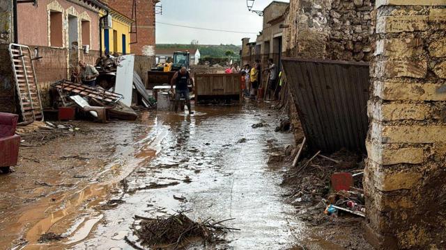 Imagen de Azuara este sábado.