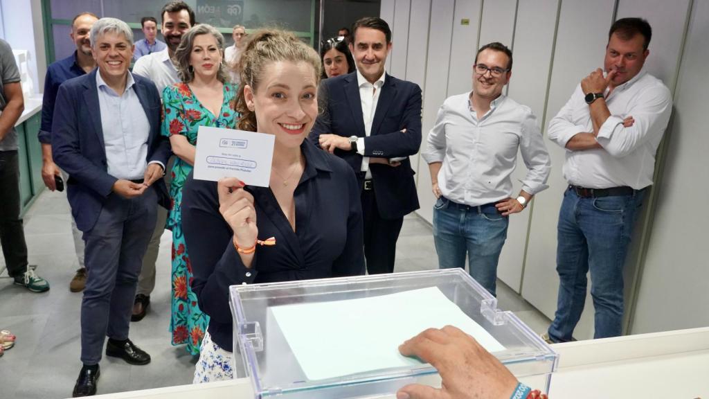 Esther Muñoz, presidenta del PP de León