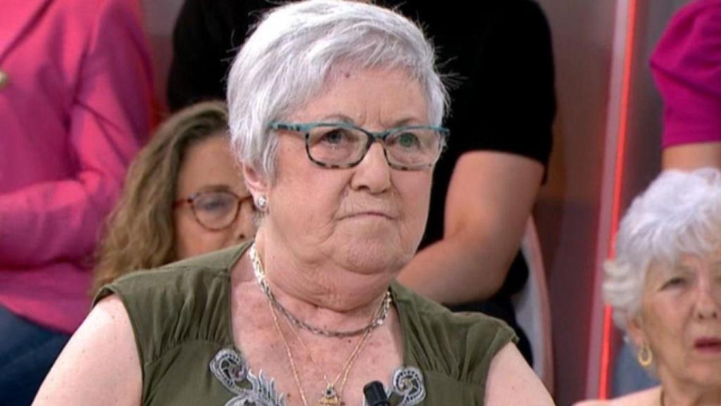 Angelines, 79 años, en el programa 'Y Ahora Sonsoles'.