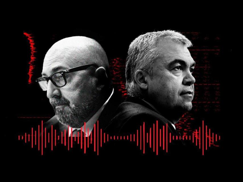 Koldo García y Santos Cerdán.