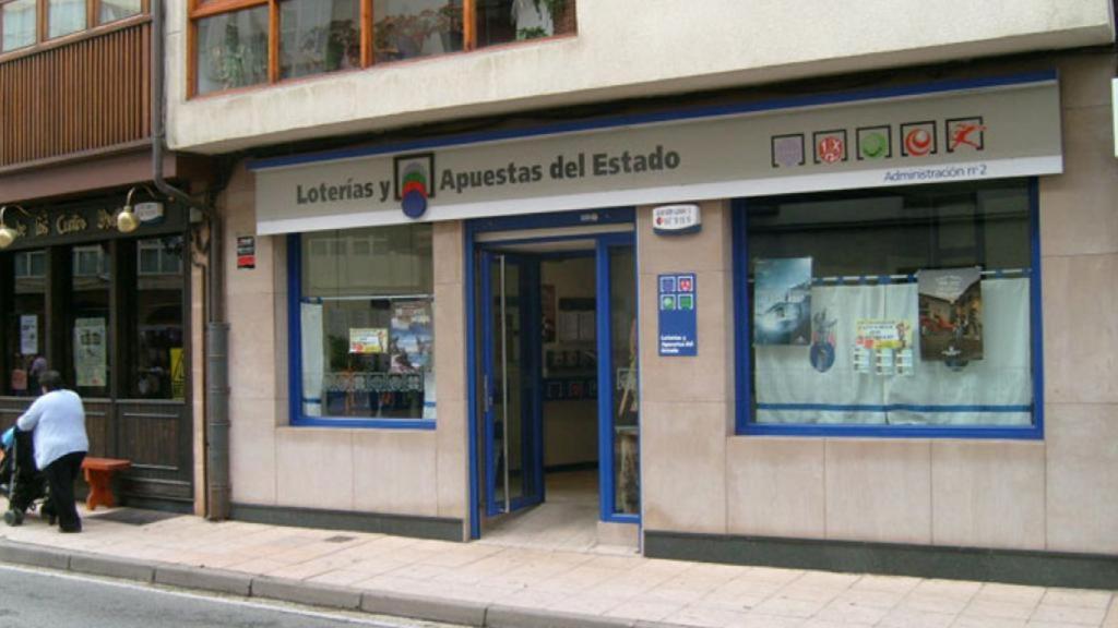 Administración que ha repartido el premio en Espinosa de los Monteros