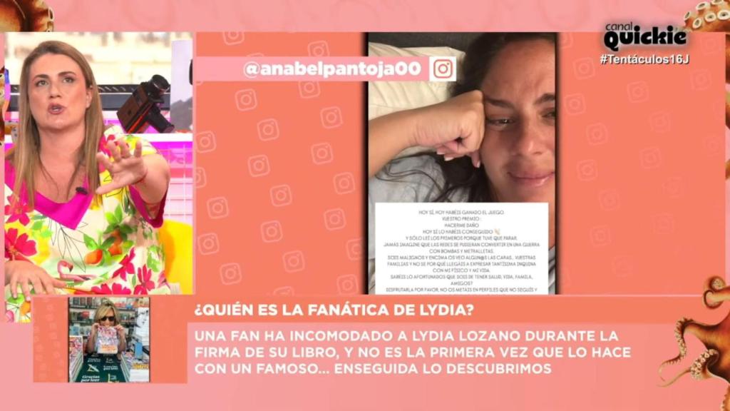 Carlota Corredera en 'Tentáculos'.