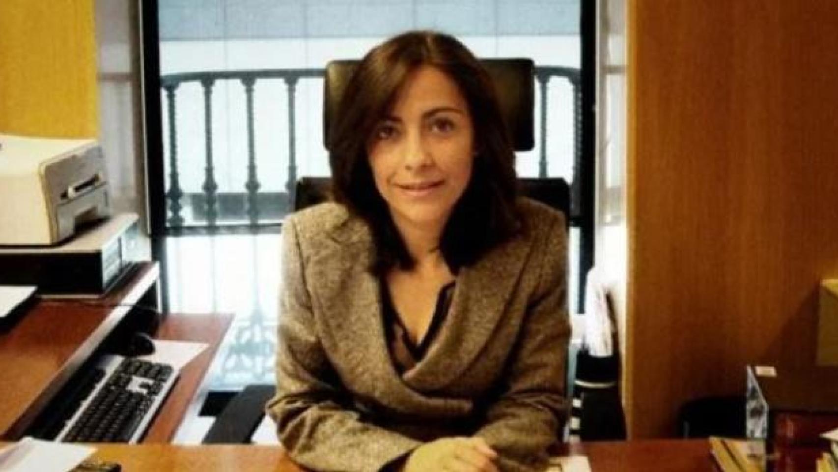 Ana María Fuentes, sustituta de Santos Cerdán, en una imagen de archivo.