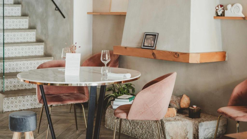 Un ángulo de la sala de La Casa de Manolo Franco.