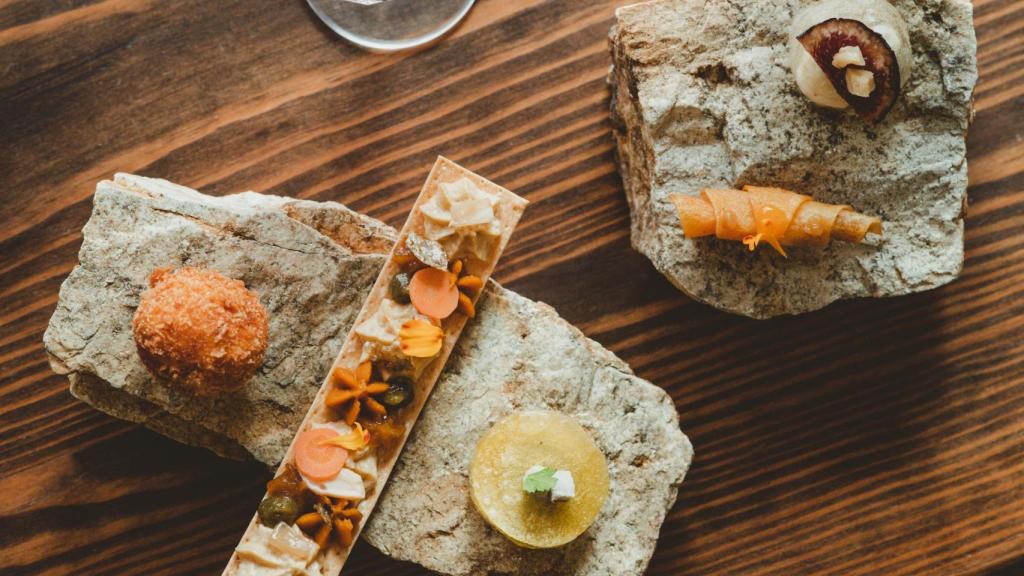 El aperitivo en La Casa de Manolo Franco.