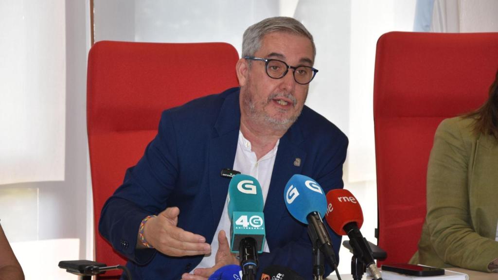 El alcalde de Ames, Blas García.