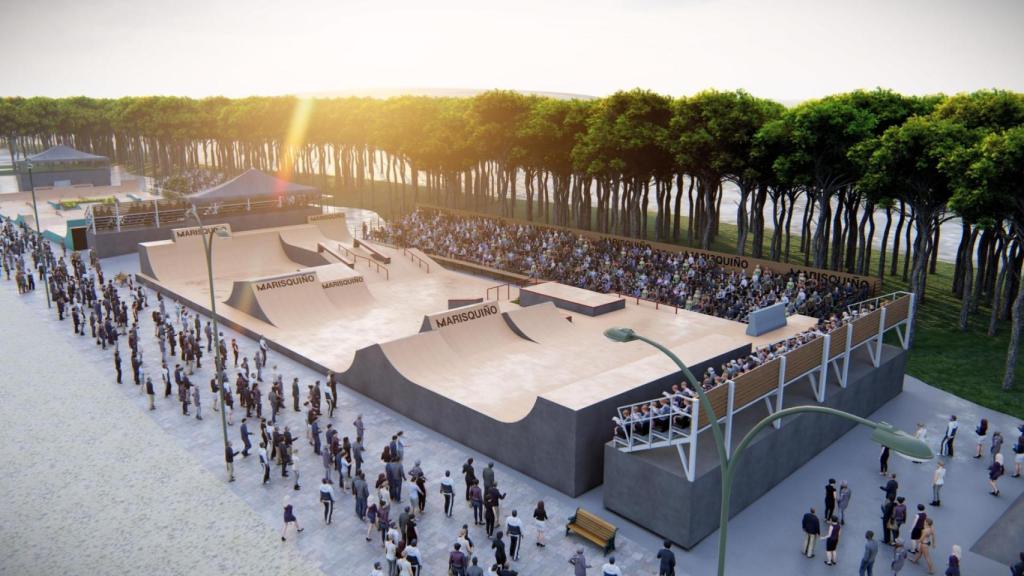 Así será el circuito de BMX para la 25º aniversario de O Marisquiño