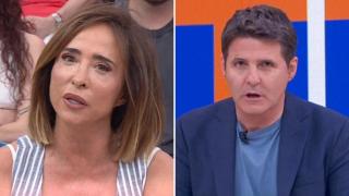 María Patiño y Jesús Cintora, en un fotomontaje de BLUPER.