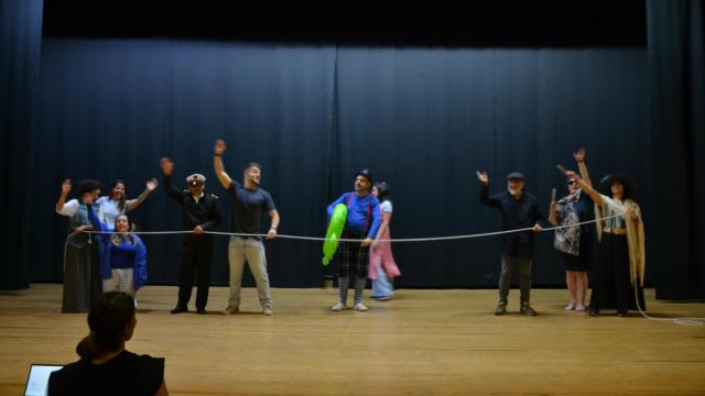 Imagen de una obra representada por los alumnos de Imaxinatea Lab Creativo