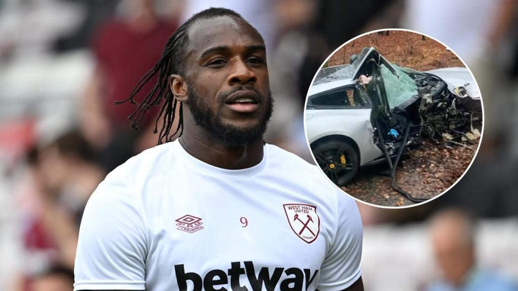 Michail Antonio y el accidente de coche en el que casi perdió la vida