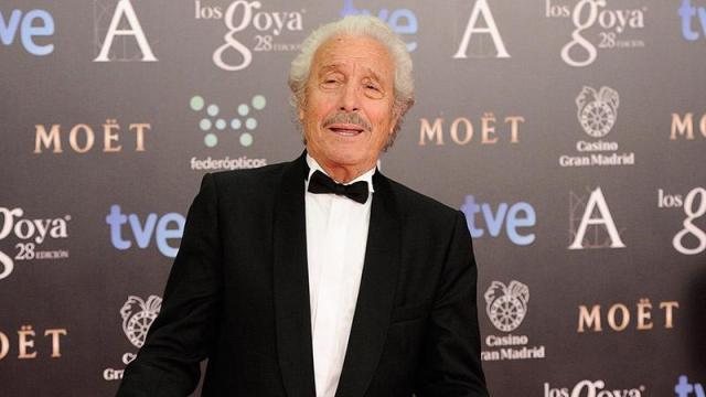 El actor Manolo Zarzo en la edición de los Premios Goya 2014