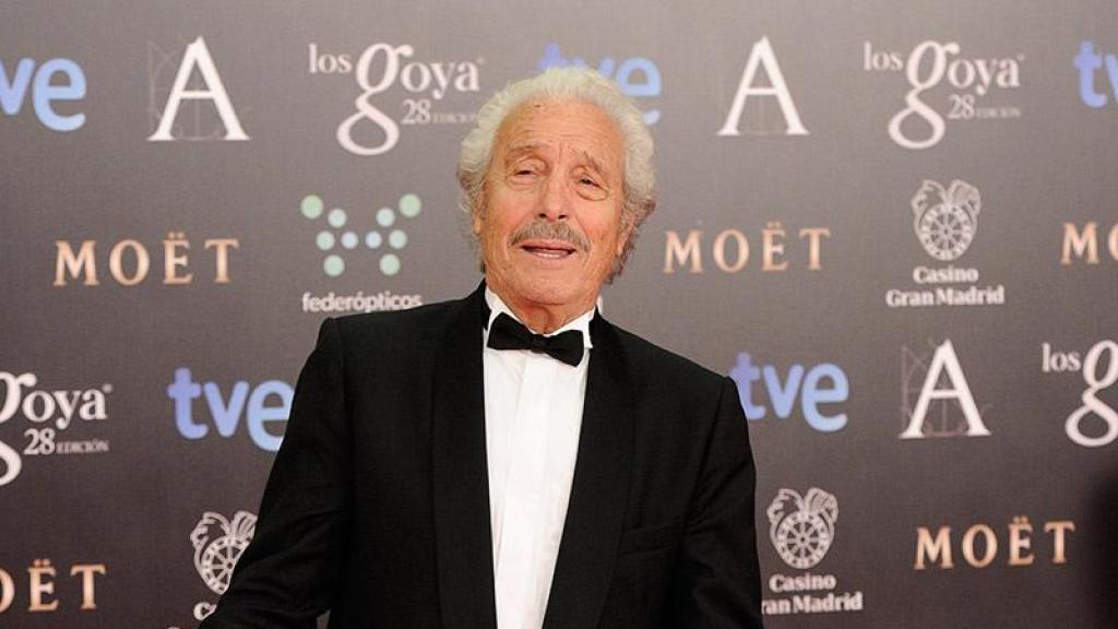 El actor Manolo Zarzo en la edición de los Premios Goya 2014