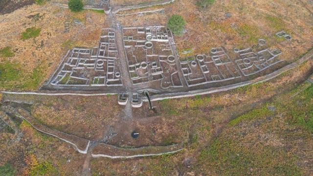 Castro de San Cibrao de Las, en Ourense.