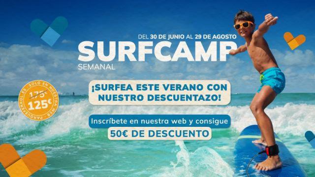 Parque Ferrol organiza un Surf Camp infantil con ValdoSurf School