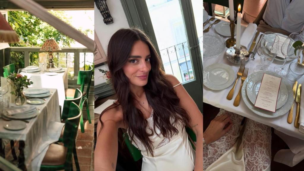 Susana Molina en SottoSopra Madrid y el menú de la boda civil.