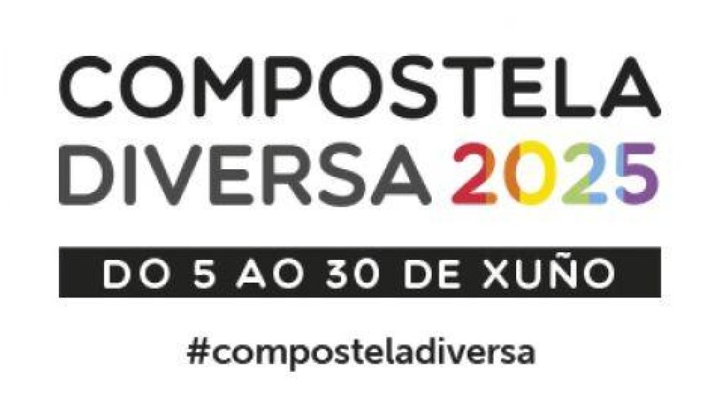 Cartel de la edición 2025 de Compostela Diversa