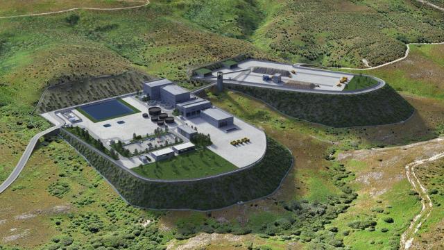 Proyecto de Mina Doade, en Beariz.