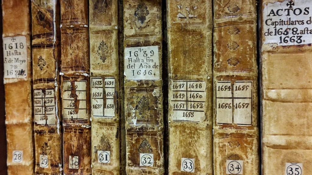 Ejemplares que forman parte del Archivo Capitular de la Catedral de Toledo.