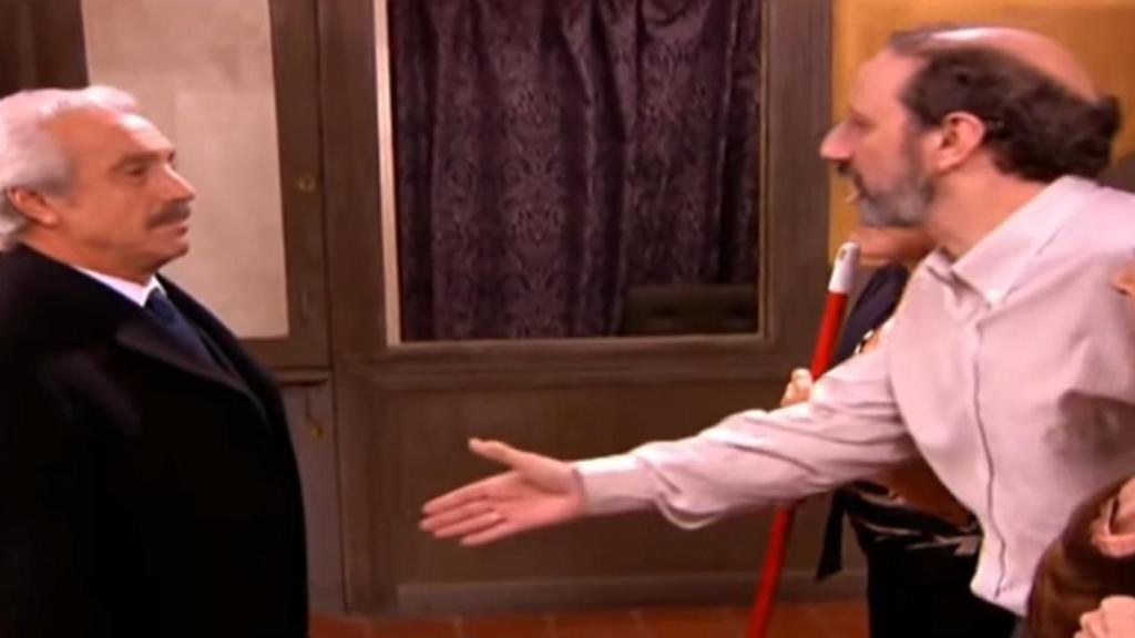 Manuel Zarzo y José Luis Gil en 'Aquí no hay quien viva'.