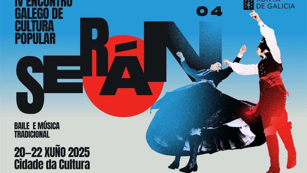 Cartel del IV Encuentro Galego de Cultura Popular