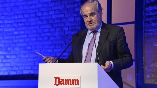 Demetrio Carceller Arce, presidente ejecutivo de Damm, durante la junta de accionistas de Damm en 2025.