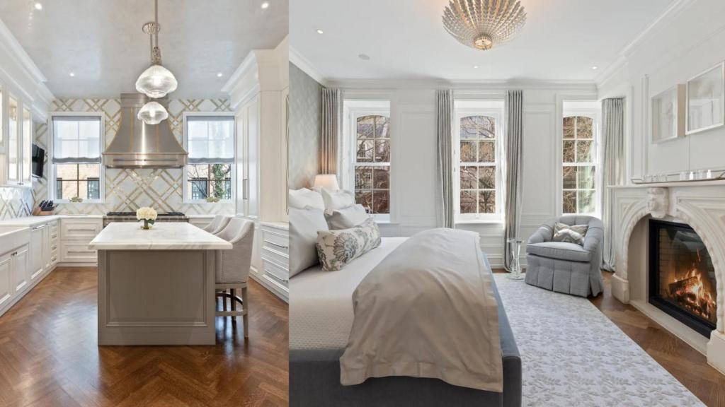 Cocina y habitación principal en el cuarto piso.