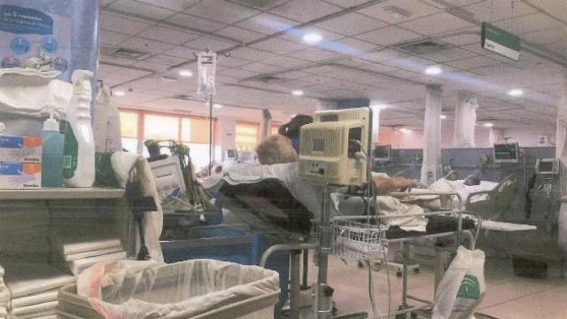 Imagen actual de las urgencias del Hospital Universitario Virgen de la Victoria.
