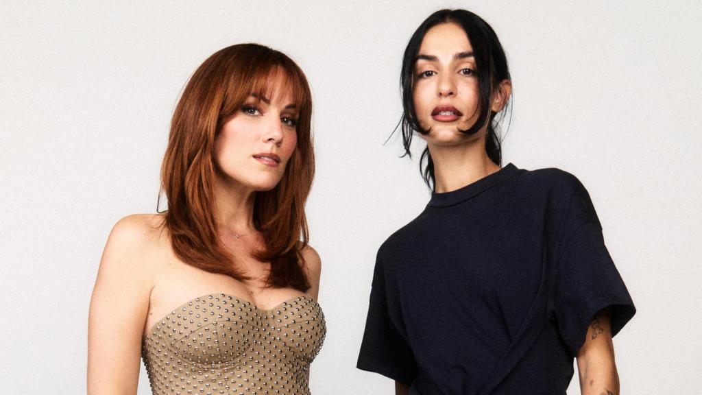 Edurne y Natalia Lacunza, coach y asesora de 'La Voz Kids'.