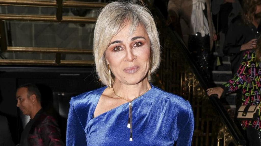 Ana María Aldón, en una fotografía tomada en una fiesta en 2023.