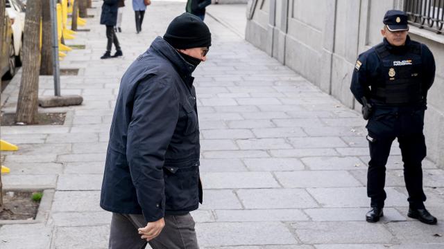Koldo García el pasado 18 de febrero en el Tribunal Supremo.