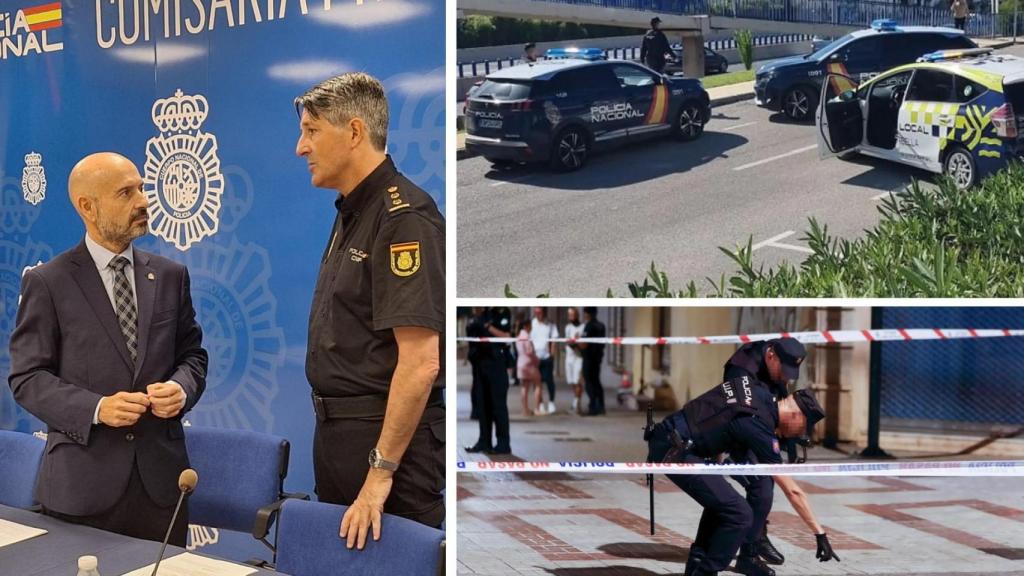 Un montaje con imágenes