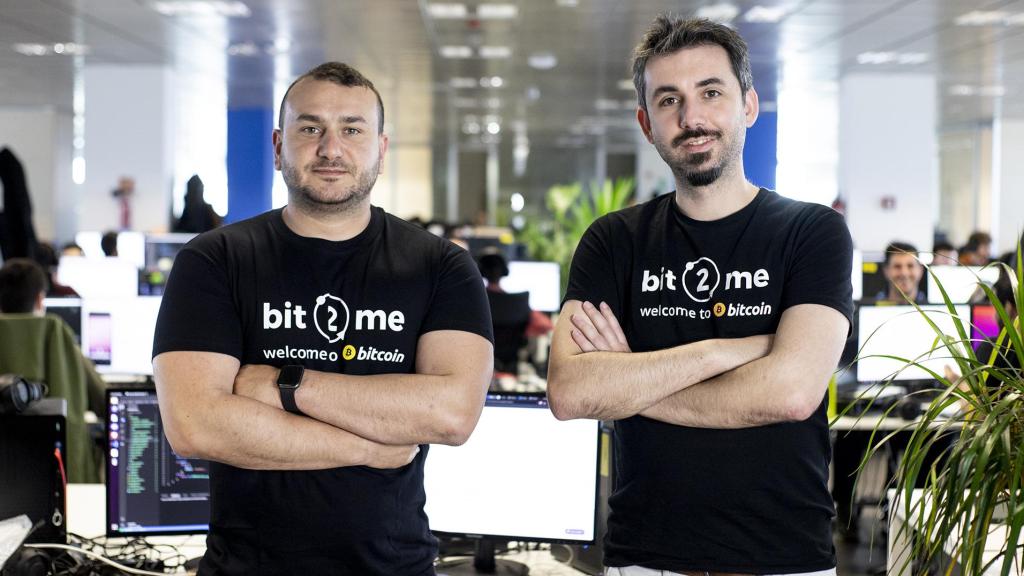 Leif Ferreira y Andrei Manuel, cofundadores de Bit2Me.