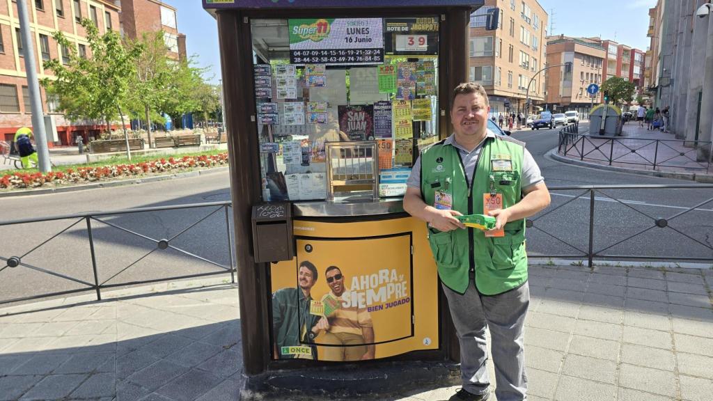 Jesús Antonio Vaquero Fernández, el centinela de la ilusión que ha dado un premio de 35.000 euros