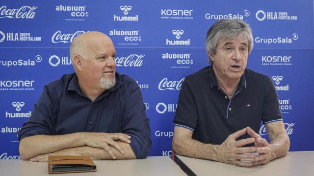 Dani Adriasola, junto a Ignacio Alonso.