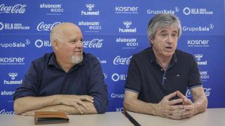 Dani Adriasola, junto a Ignacio Alonso.