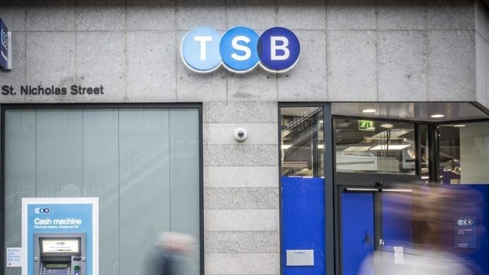 Una oficina de TSB.