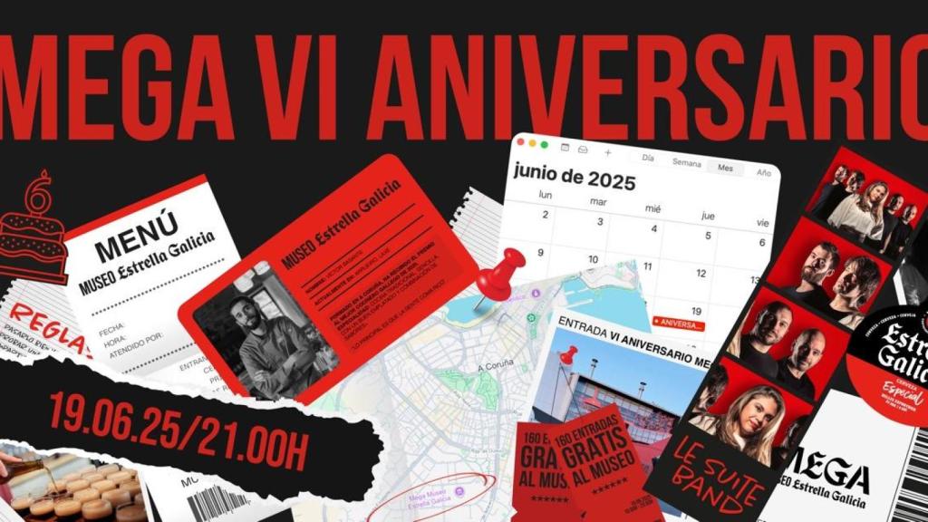 El MEGA de A Coruña celebra su sexto aniversario con puertas abiertas y música en directo