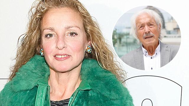 Flavia junto a su padre, Manolo Zarzo, en un fotomontaje de EL ESPAÑOL.
