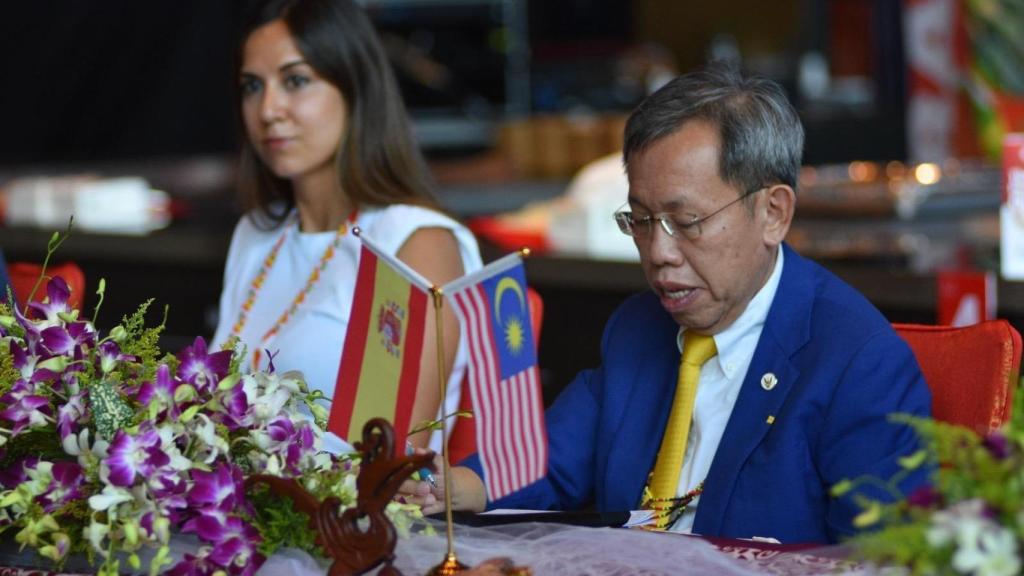 La concejala de Turismo, Eventos y Marca Valladolid, Blanca Jiménez, en la primera edición del Campeonato de Tapas de Asia