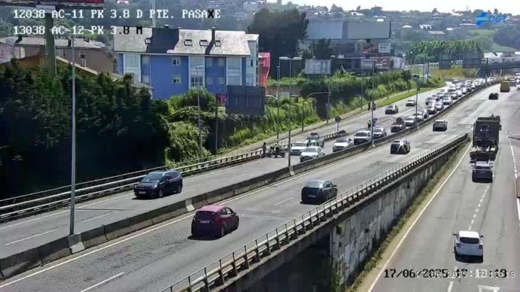 Accidentada tarde en A Coruña con tres siniestros en hora y media