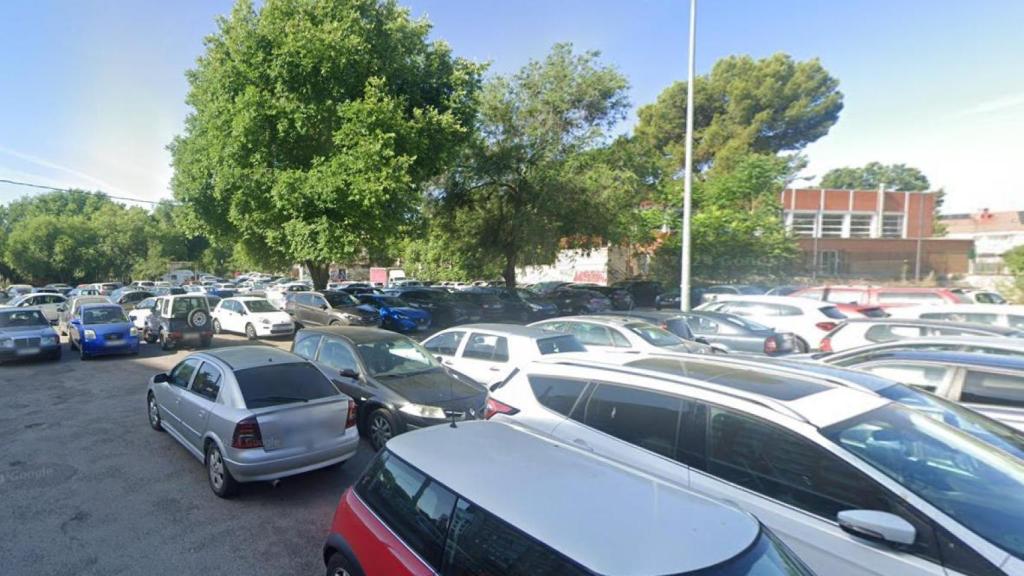 Aparcamiento disuasorio en Ciudad Real. Foto: Google Maps.