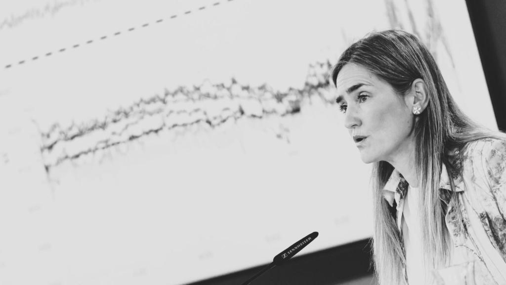 Sara Aagesen, este martes.