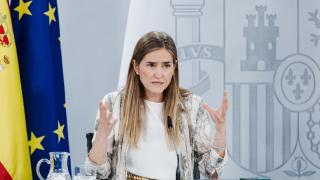 a vicepresidenta tercera y ministra para la Transición Ecológica y el Reto Demográfico, Sara Aagesen, durante una rueda de prensa tras el Consejo de Ministros.
